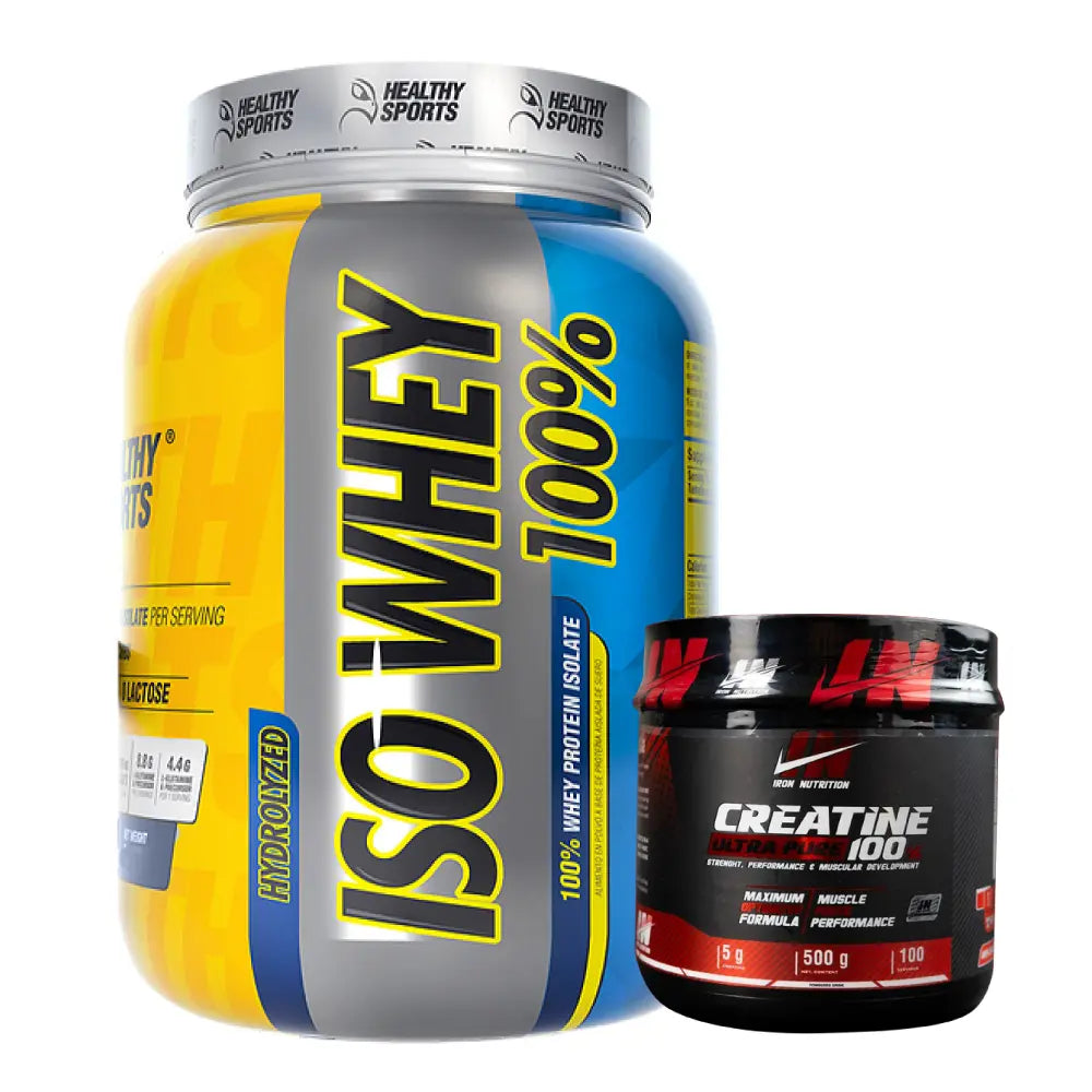 Iso Whey 28 Serv + Creatine Iron 500 g