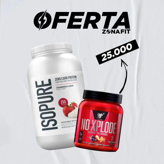 Isopure 3 LB + No Xplode 30 Serv