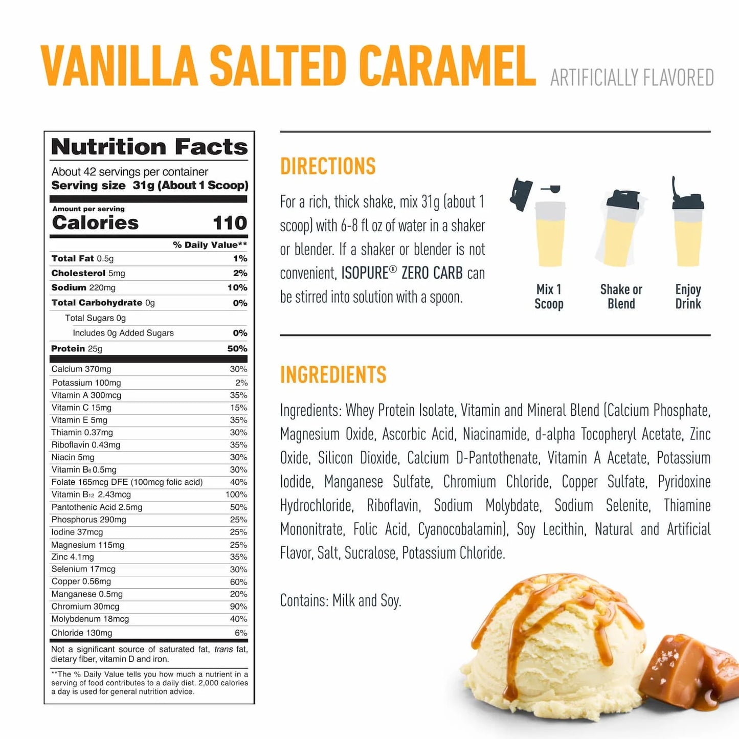 Isopure Zero Low Carb Isopure Company