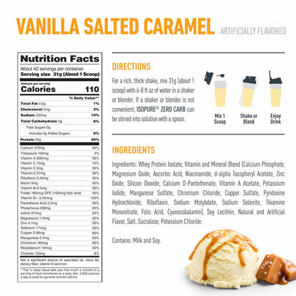 Isopure Zero Low Carb Isopure Company