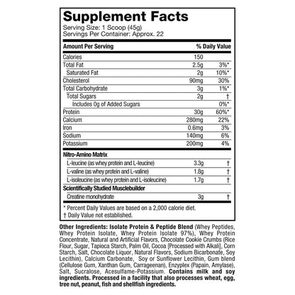 Nitrotech Whey Protein Muscletech