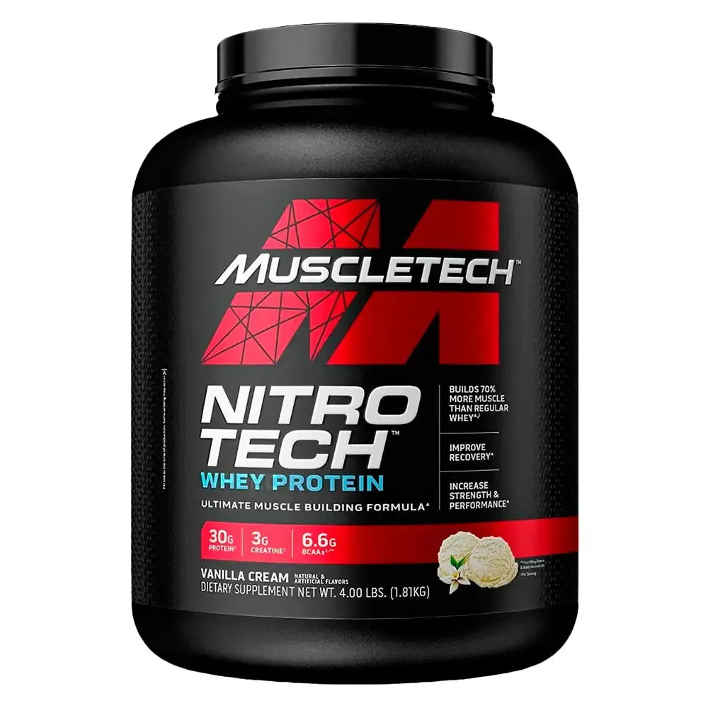 Nitrotech Whey Protein Muscletech - Zona FIT
