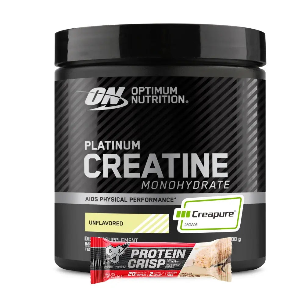 Platinum Creatine Optimum 60 Serv + Barra de proteína