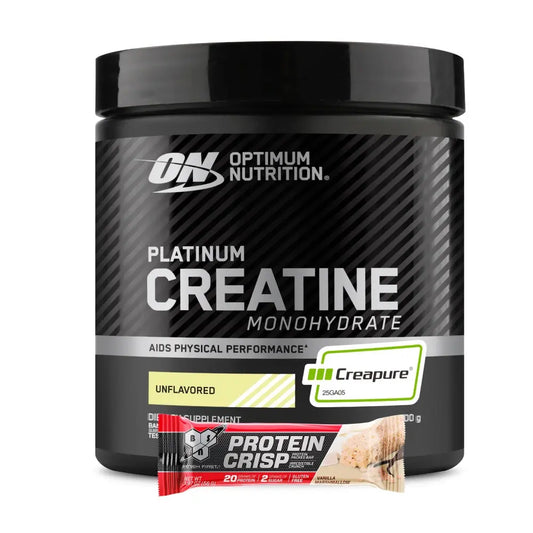 Platinum Creatine Optimum 60 Serv + Barra de proteína