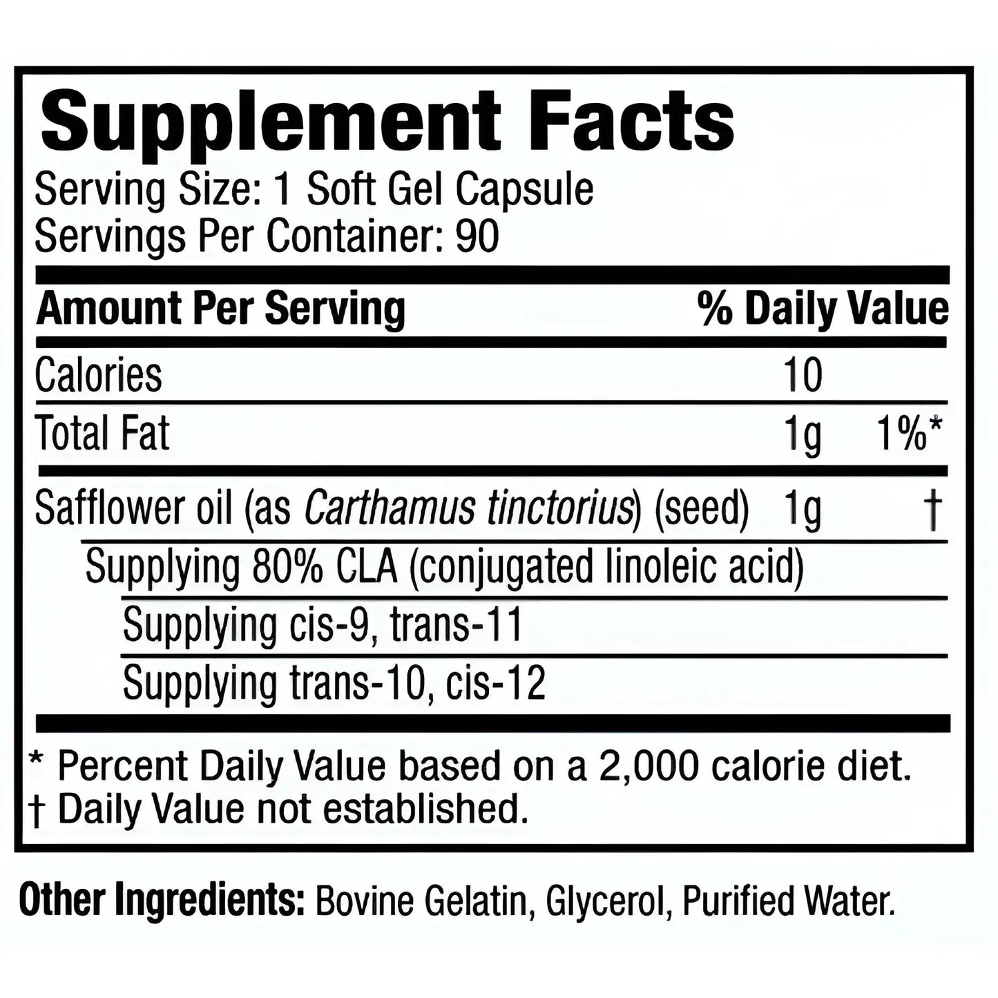 Platinum Pure CLA Muscletech