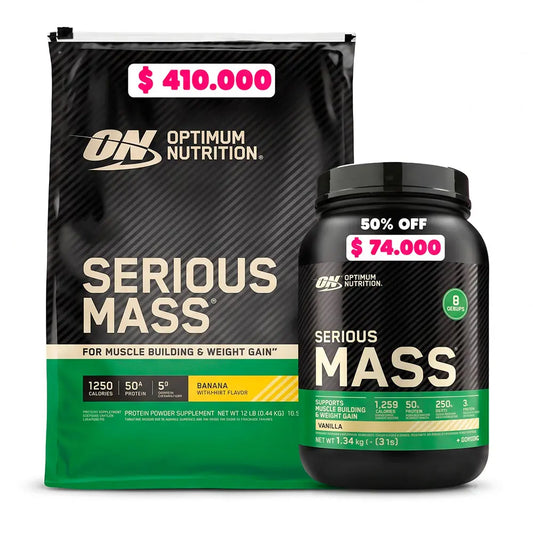 1 und Serious Mass 12 LB + 1 und Serious Mass 3 LB (50% OFF)