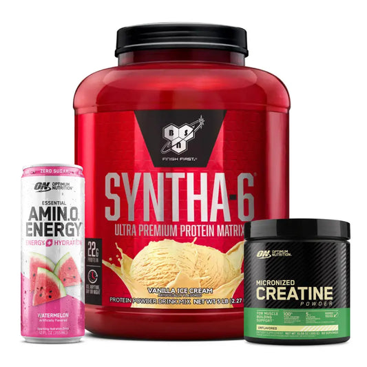 Syntha 6 5 lb + Creatine Optimum 60 Serv + Obsequio