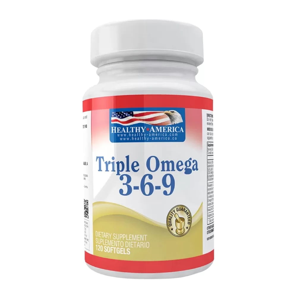 Triple Omega 3-6-9 Healthy America - Zona FIT