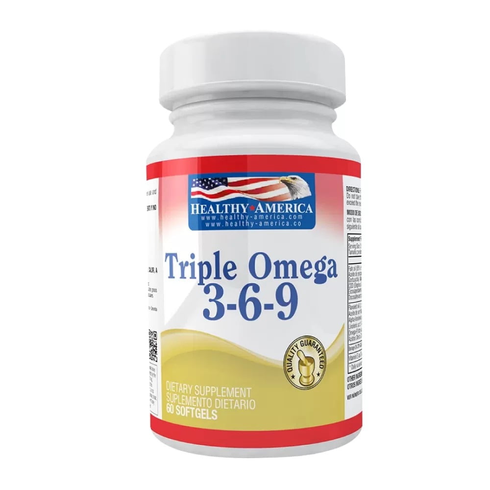 Triple Omega 3-6-9 Healthy America - Zona FIT