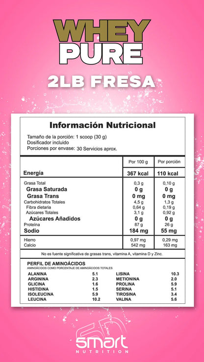 Whey-2-Lb-Tabla-Fresa - Zona FIT