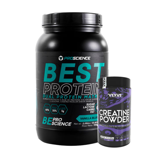 Best Protein 2 lb + Creatine Vexus 30 serv - Zona FIT