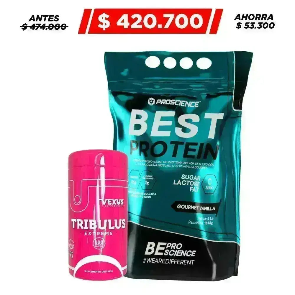 Best Protein 4 lb + Creatine 120 caps - Zona FIT