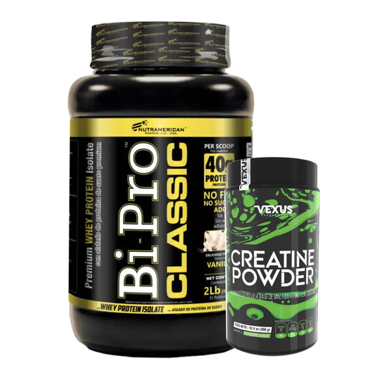 BiPro 2 lb + Creatine Vexus 30 serv - Zona FIT