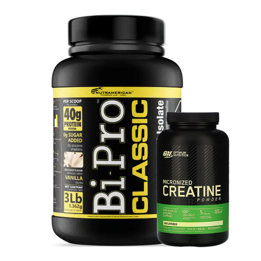 BiPro 3 lb + Creatine Optimum 300 gr - Zona FIT