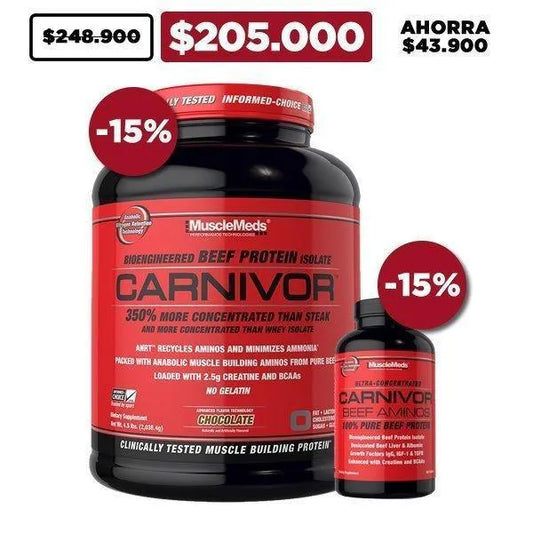 Carnivor 4 Lb + Beef Amino - Zona FIT