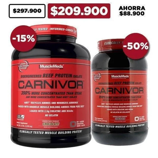 Carnivor 4 lb + 2 lb - Zona FIT