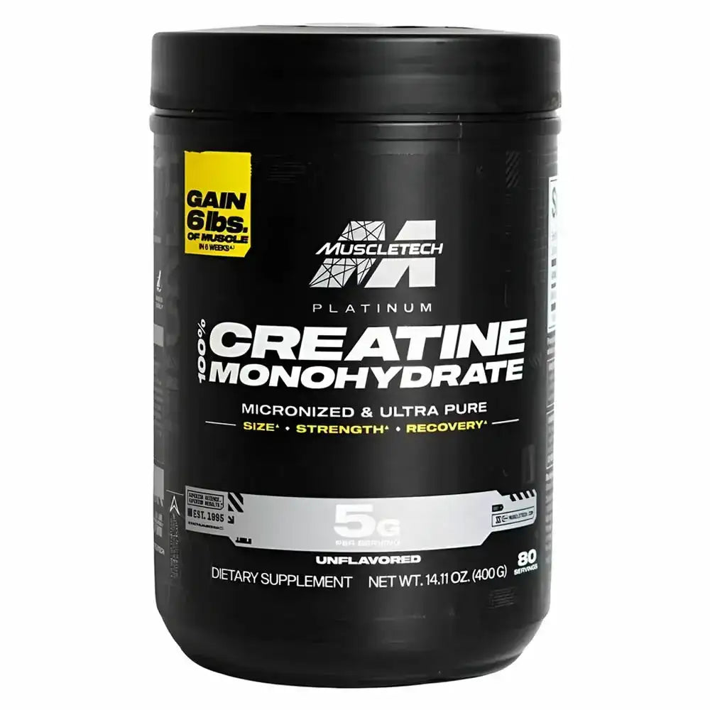 Platinum 100% Creatine Muscletech - Creatina premium – Zona FIT