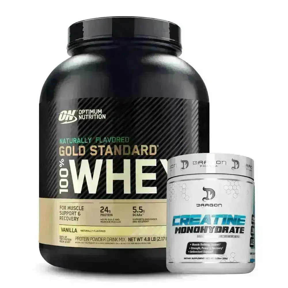 Gold Standard Naturally Flavored 4.8 lb + Creatine 300 gr - Zona FIT