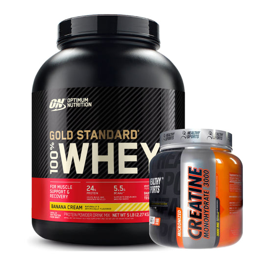 Gold Standard 5 lb + Creatine Healthy 300 gr - Zona FIT