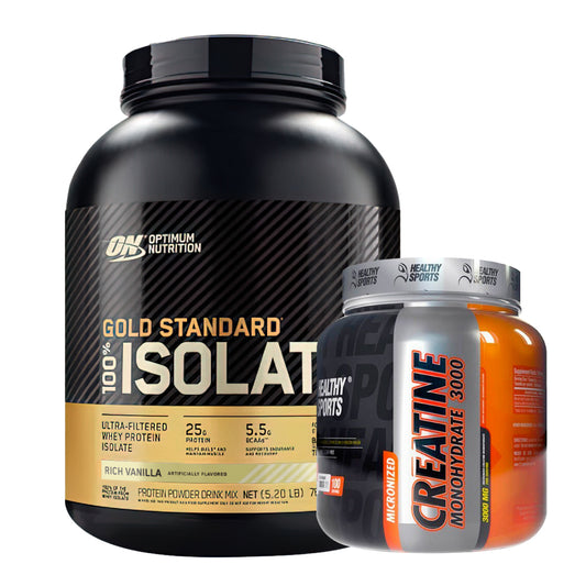 Gold Standard Isolate 5 lb + Creatine Healthy 300 gr - Zona FIT