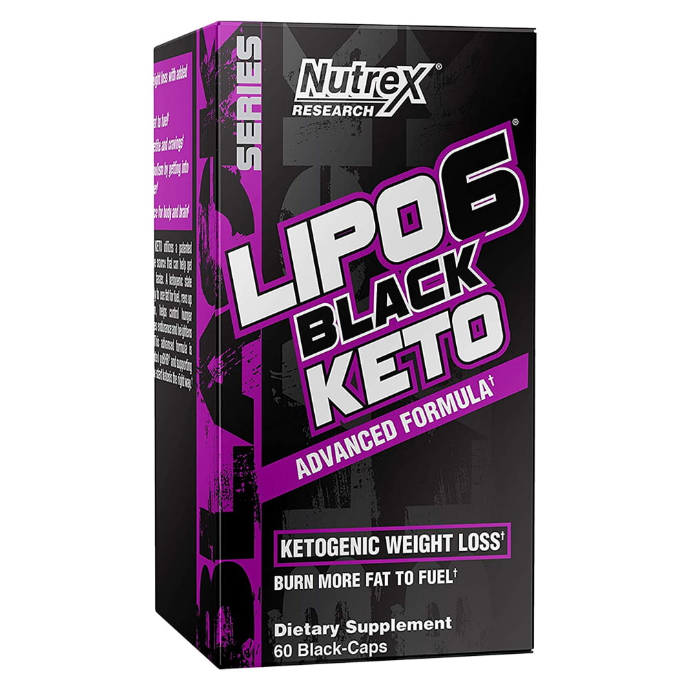 Lipo 6 Black Keto Nutrex - Zona FIT