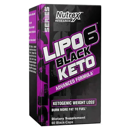 Lipo 6 Black Keto Nutrex - Zona FIT