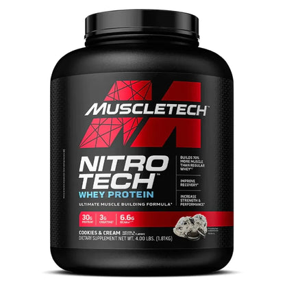 Nitrotech Whey Protein Muscletech - Zona FIT