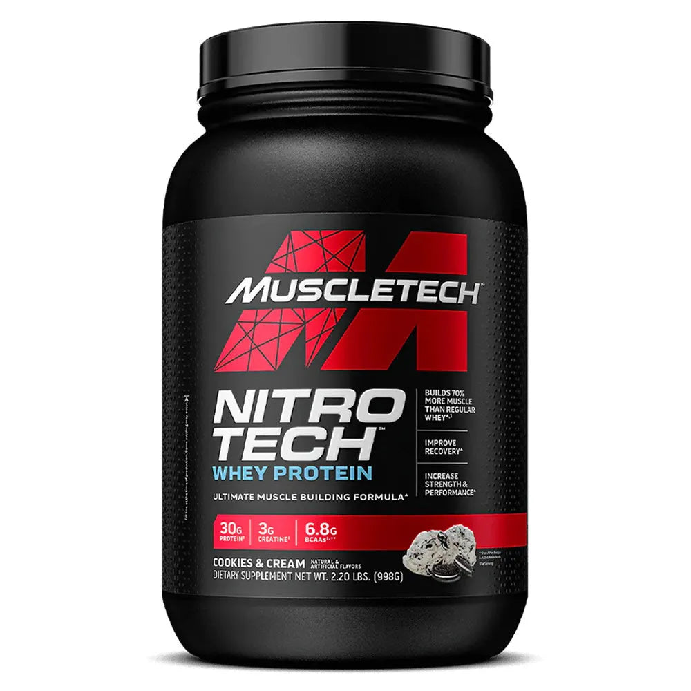 Nitrotech Whey Protein Muscletech - Zona FIT