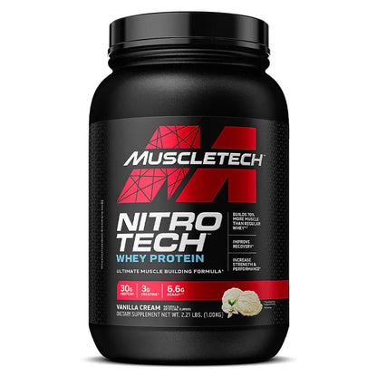 Nitrotech Whey Protein Muscletech - Zona FIT