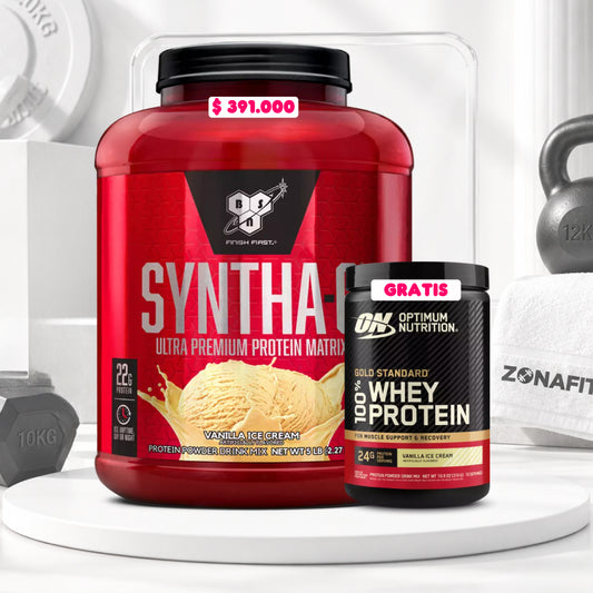 Syntha 6 5 LB + Gold Standard 10 Serv (gratis)