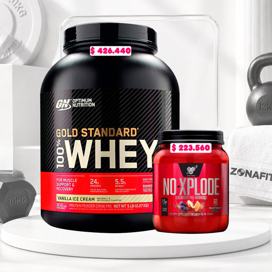 Gold Standard 5 lb + NO Xplode 60 Serv