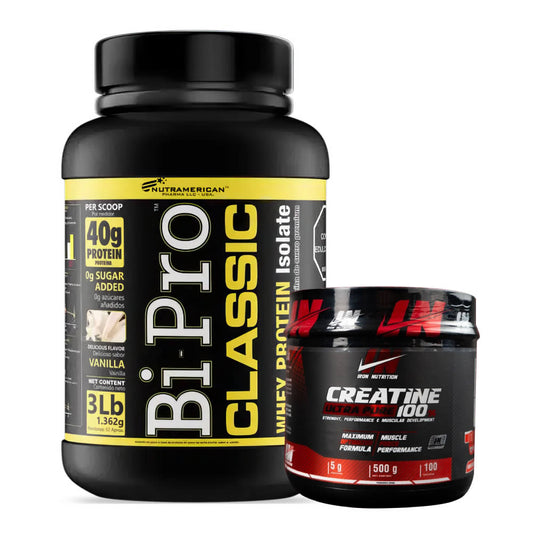 BiPro 3 lb + Creatine Iron 500 gr - Zona FIT