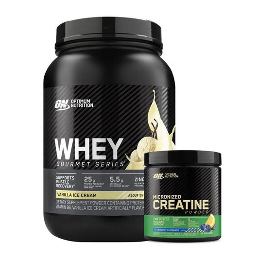 Whey Gourmet 2 lb + Creatine Optimum 60 Serv