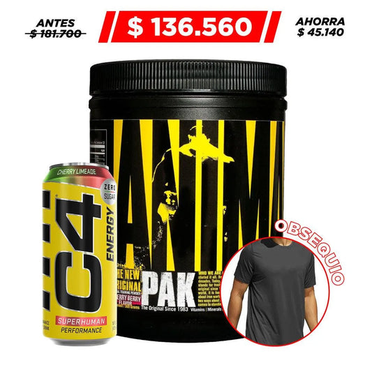 Animal Pak Powder 388 gr + Obsequio - Zona FIT