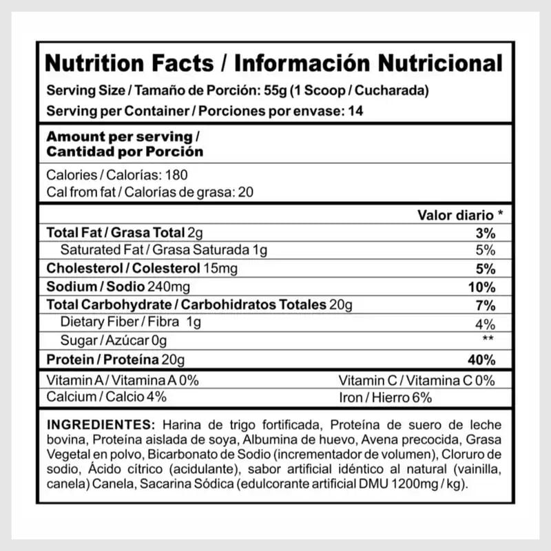 Protein Pancake Megaplex - Zona FIT