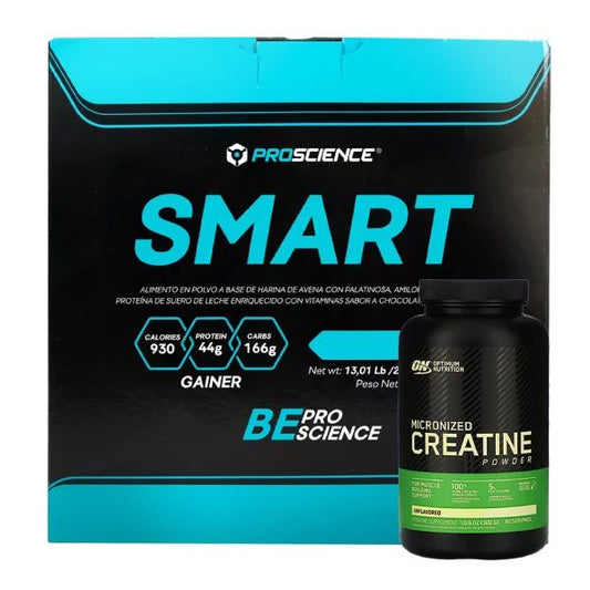 Smart 13 lb + Creatine Optimum 300 gr - Zona FIT