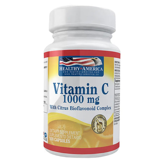 Vitamin C 1.000 Plus Bioflavonoides Healthy America