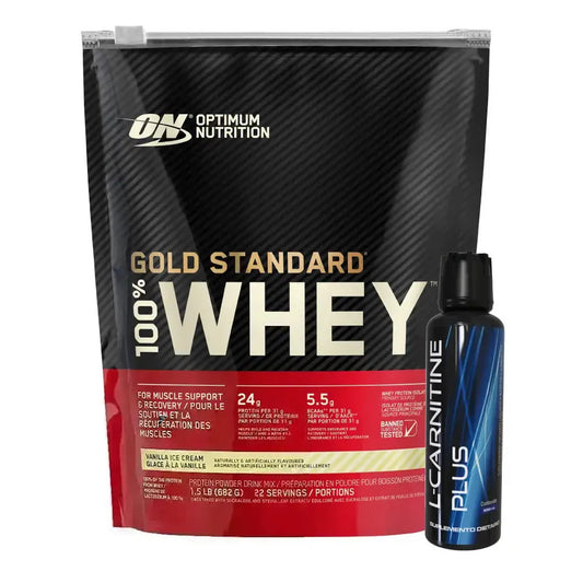 Gold Standard 22 serv + L-Carnitine Plus