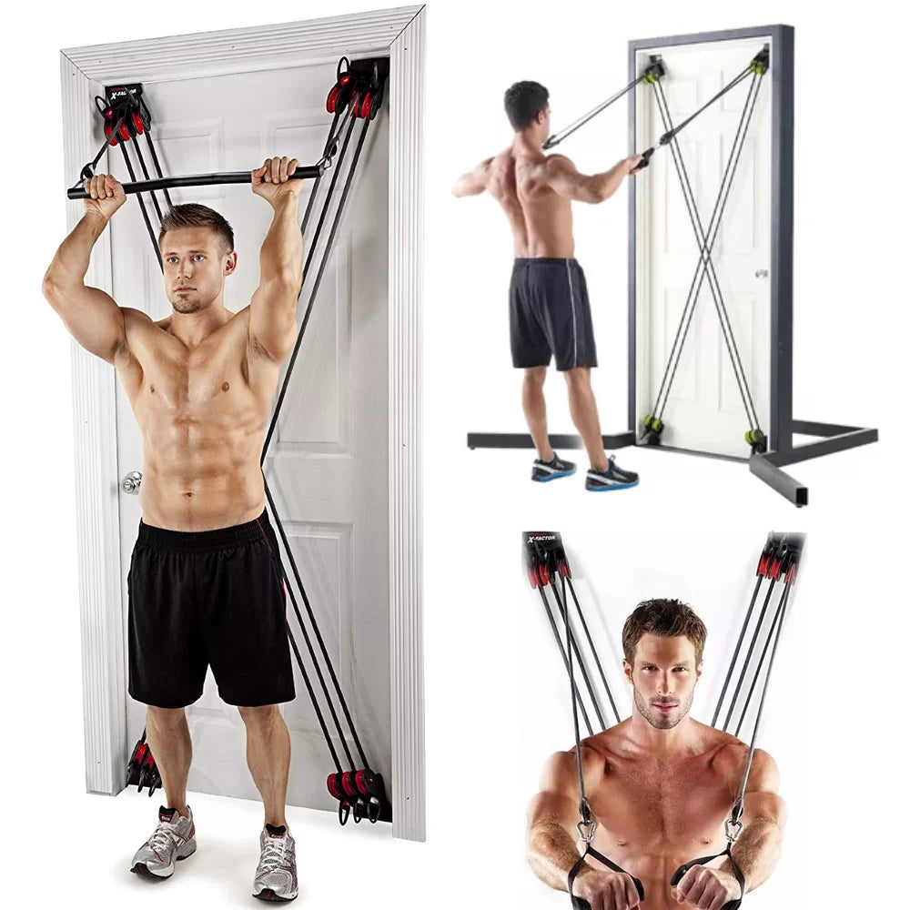 Gimnasio fijación en puerta X-Factor Weider - Zona FIT