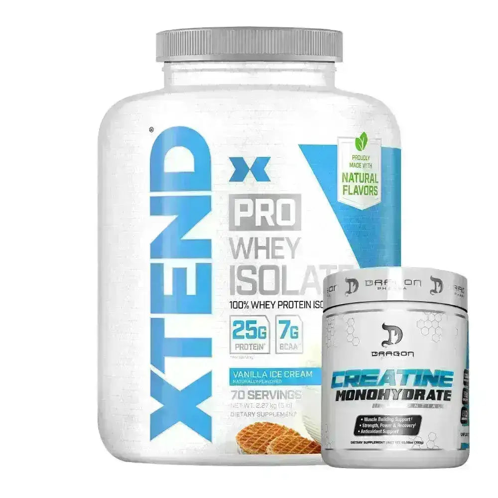 Xtend Pro Whey Isolate 5 lb + Creatine Monohidrate 300 gr - Zona FIT