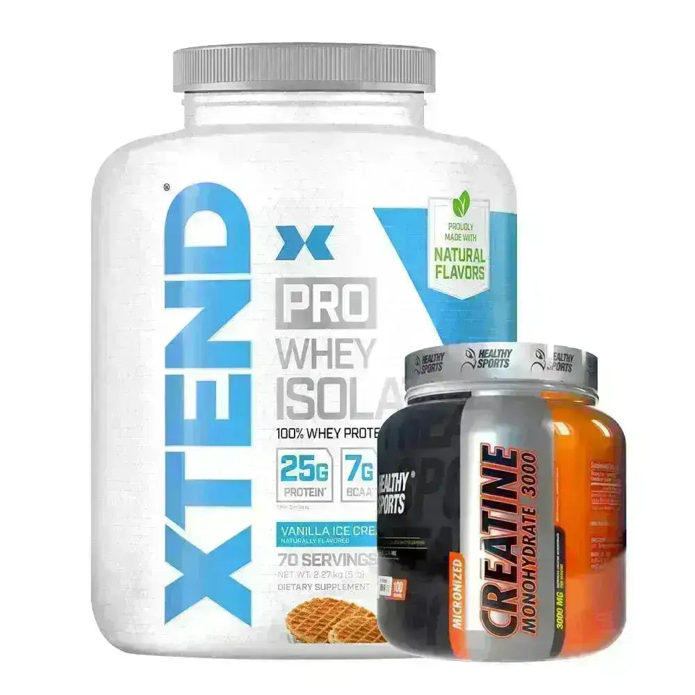Xtend Pro Whey Isolate 5 lb + Creatine Monohydrate 300 gr - Zona FIT