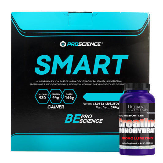 Smart 13 lb + Creatine Ultimate 300 gr - Zona FIT