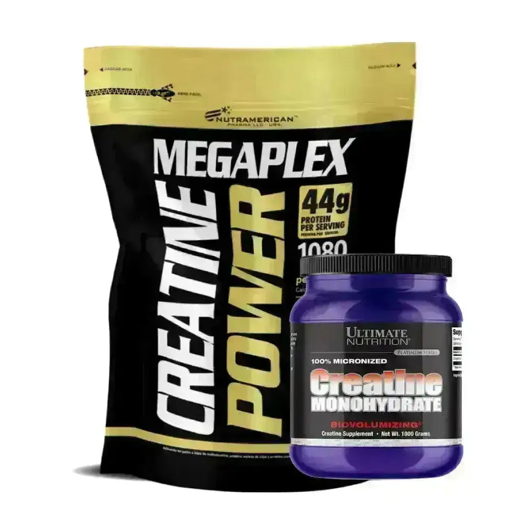Megaplex 10 lb + Creatine Ultimate 1000 gr - Zona FIT