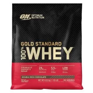 Gold Standard 100% Whey 10 lb Optimum Nutrition: Proteína de suero de alta calidad
