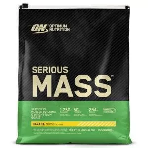 Serious Mass 12 lb Optimum Nutrition: Fórmula avanzada para ganar masa muscular