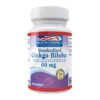 Ginkgo Biloba 60 mg - 100 cap Healthy America: Suplemento para la salud cerebral